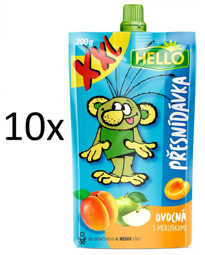 Hello 10x OP XXL s meruňkami - 200 g